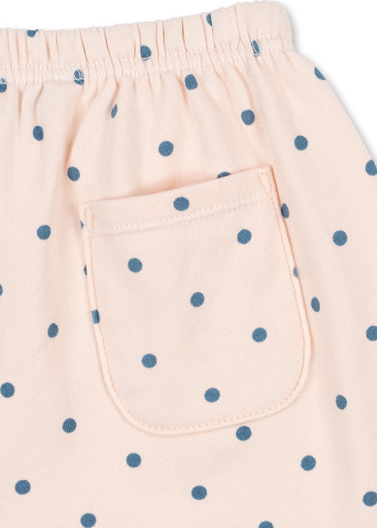 Konges Sløjd SPOTTY SWEAT SHORTS - rosewater dot Konges Sløjd New Collection