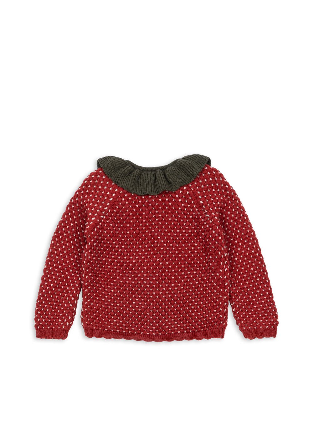 Konges Sløjd STRAWBERRY CARDIGAN - barbados cherry Konges Sløjd New Collection