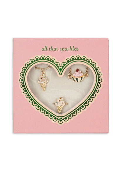 Konges Sløjd SWEET JEWELLERY SET - gold Konges Sløjd New Collection