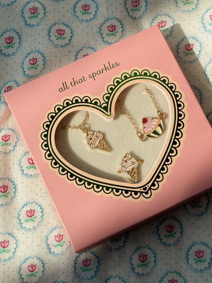 Konges Sløjd SWEET JEWELLERY SET - gold Konges Sløjd New Collection