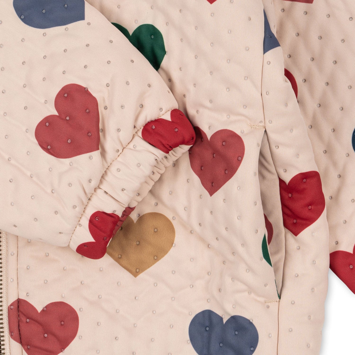 Konges Sløjd THERMO JACKET FRILL - bon coeur coloré Konges Sløjd