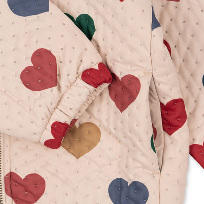 Konges Sløjd THERMO JACKET FRILL - bon coeur coloré Konges Sløjd