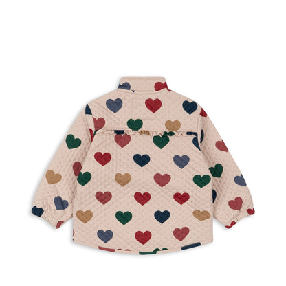 Konges Sløjd THERMO JACKET FRILL - bon coeur coloré Konges Sløjd
