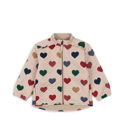 Konges Sløjd THERMO JACKET FRILL - bon coeur coloré Konges Sløjd