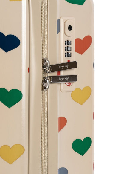 Konges Sløjd Travel Suitcase – Bon Cœur Coloré | Kids Cabin Luggage with TSA Lock Konges Sløjd New Collection