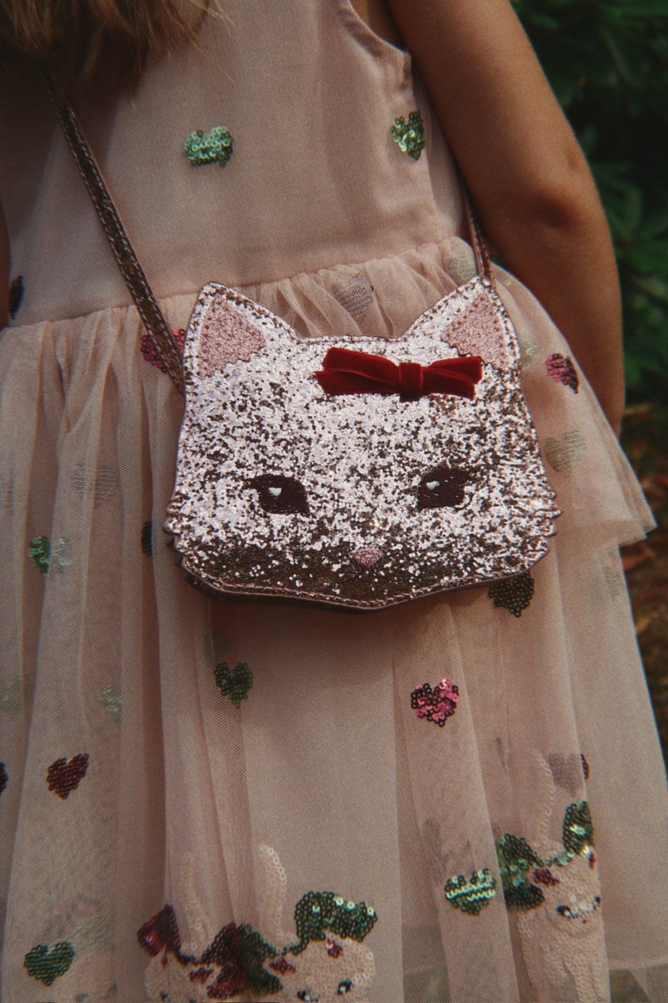 Konges Sløjd YVONNE BOW DRESS - bow kitty Konges Sløjd Limited Collection