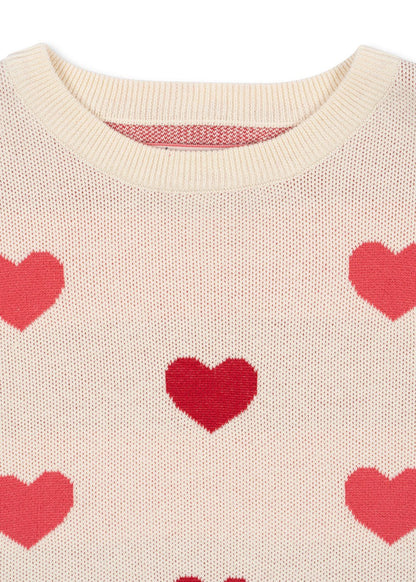 LAPIS DRESS - coeur coloré duo pink Konges Sløjd New Collection