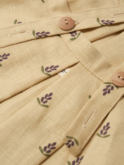 Lavender Bloom Tribe Skirt Organic Zoo