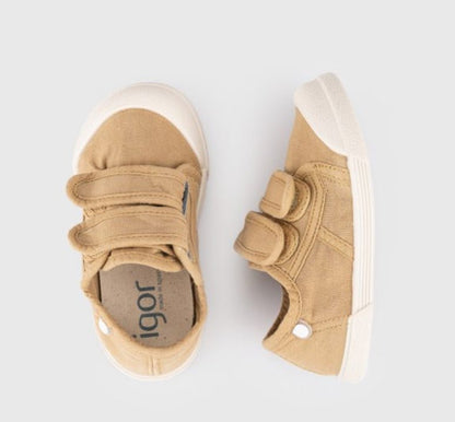 Lona V Velcro Sneaker - Cereal Igor