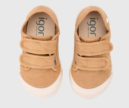 Lona V Velcro Sneaker - Cereal Igor