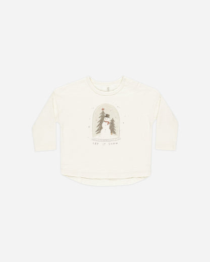 Rylee + Cru Long Sleeve Tee || Let It Snow Rylee + Cru