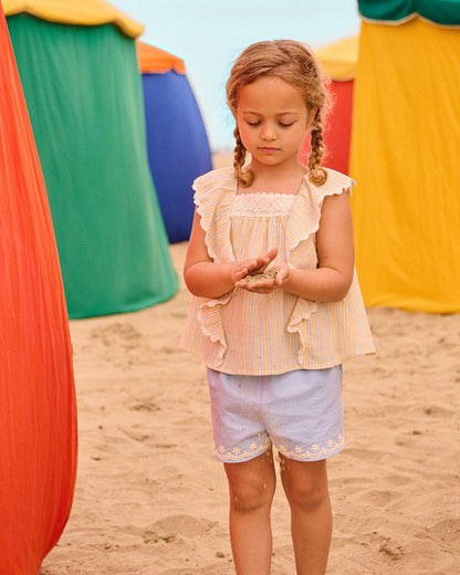 Louise Misha Shorts Vally Oxford Blue Louise Misha