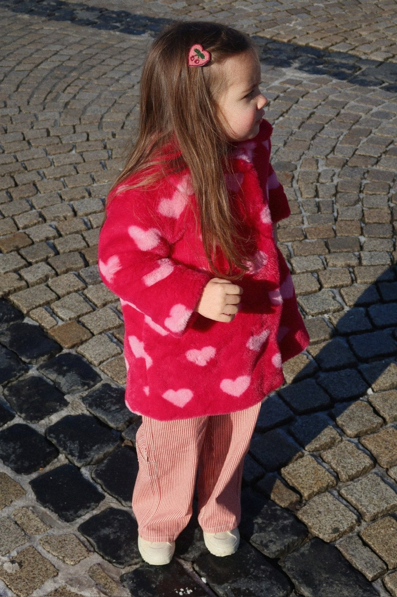 LUC PANTS - milk rouge stripe Konges Sløjd New Collection