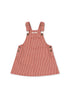 LUC SPENCER DRESS - milk rouge stripe Konges Sløjd New Collection