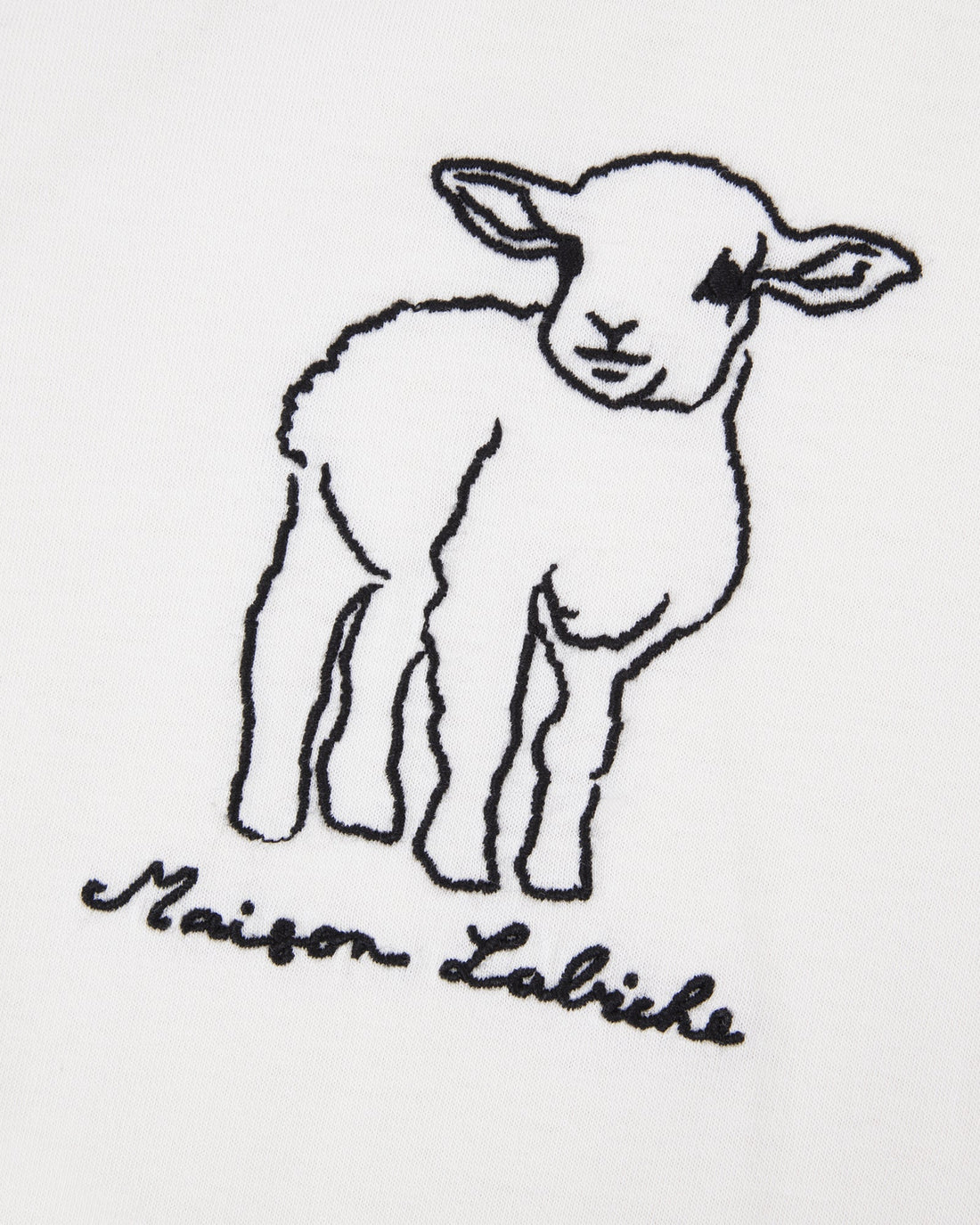 Maison Labiche "Agneau" popincourt t-shirt Maison Labiche