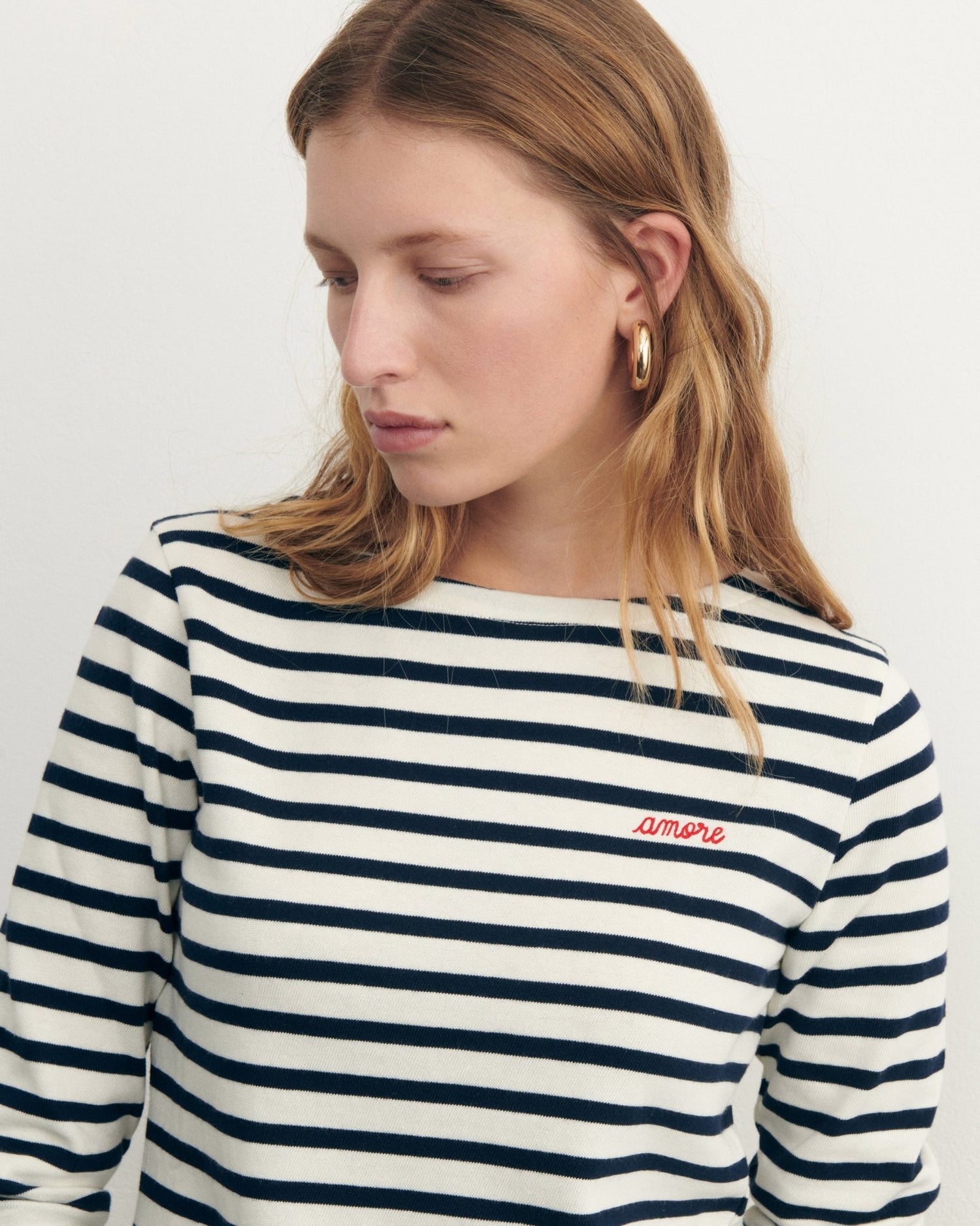 Maison Labiche "Amore" colombier sailor shirt Maison Labiche