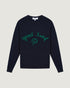 Maison Labiche "Good Luck" buzelin cashmere sweater - MIDNIGHT BLUE Maison Labiche