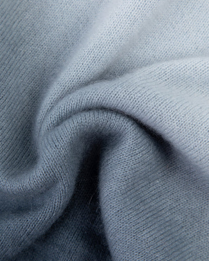 Maison Labiche "I Love La Vie" buzelin cashmere sweater - SKY BLUE DIP DYE Maison Labiche