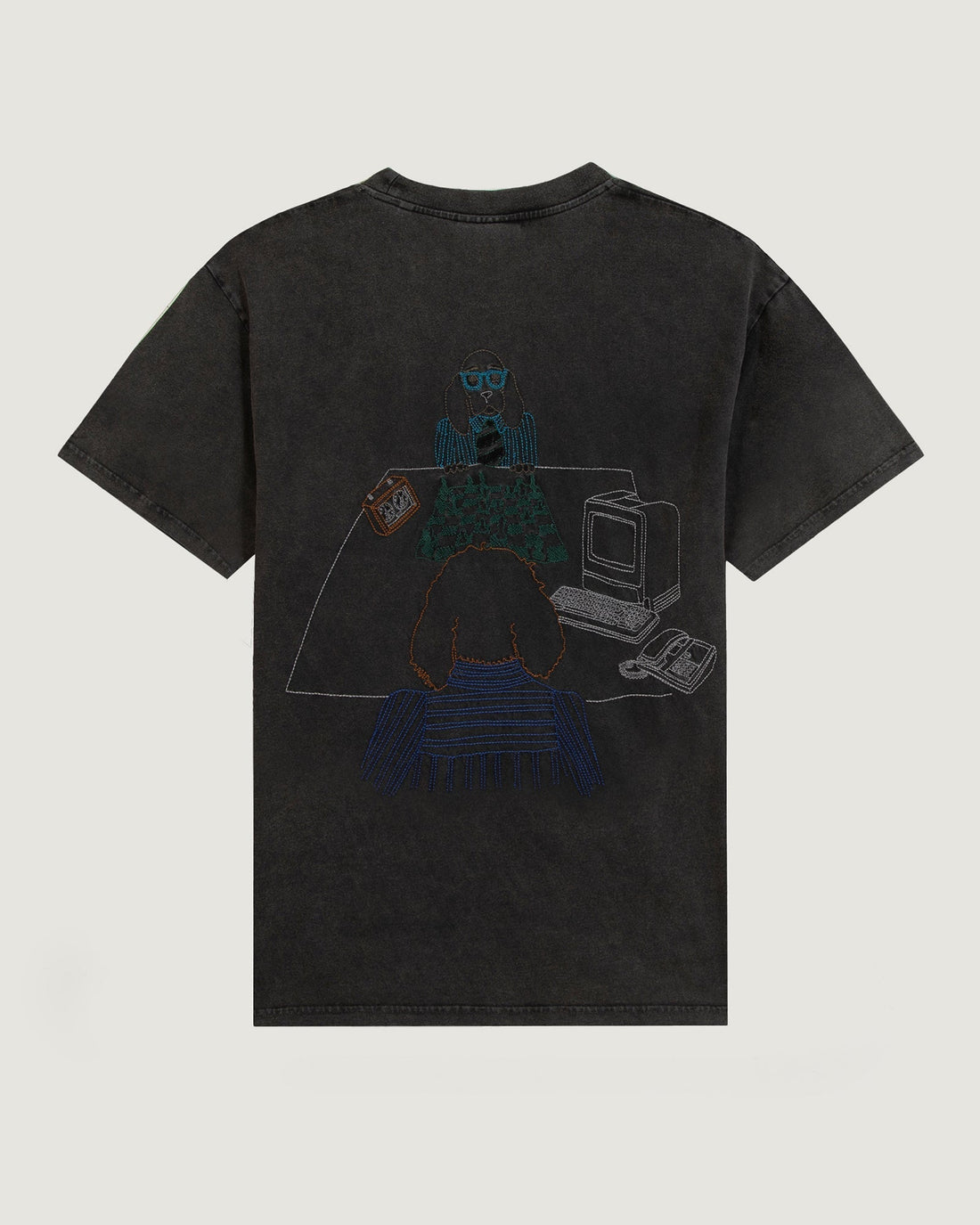 Maison Labiche "Man Vs Machine" patureau t-shirt Maison Labiche