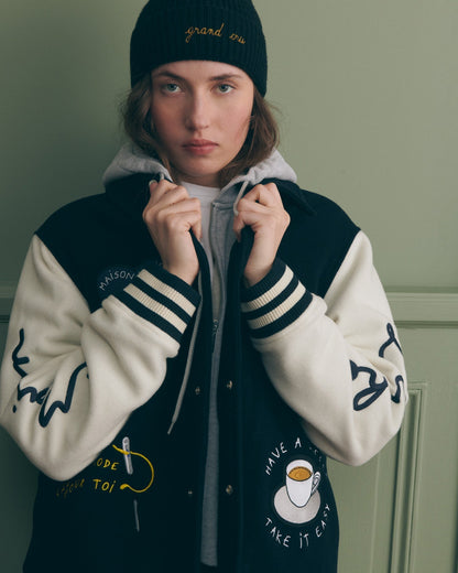 Maison Labiche "Paris" nicot wool unisex teddy Maison Labiche