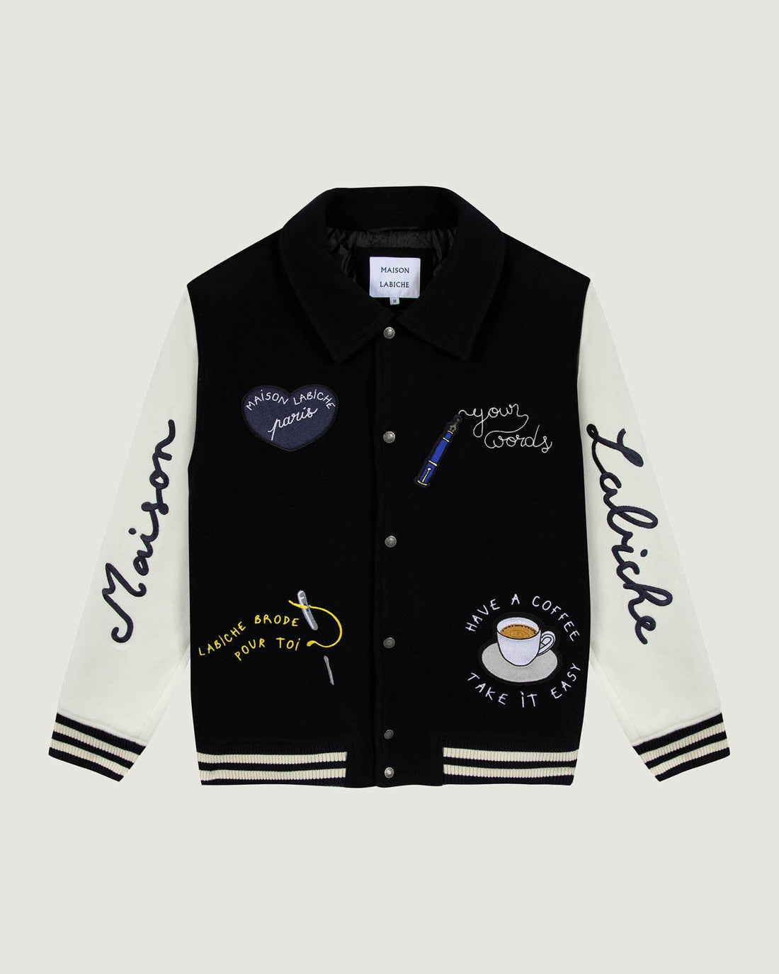 Maison Labiche "Paris" nicot wool unisex teddy Maison Labiche