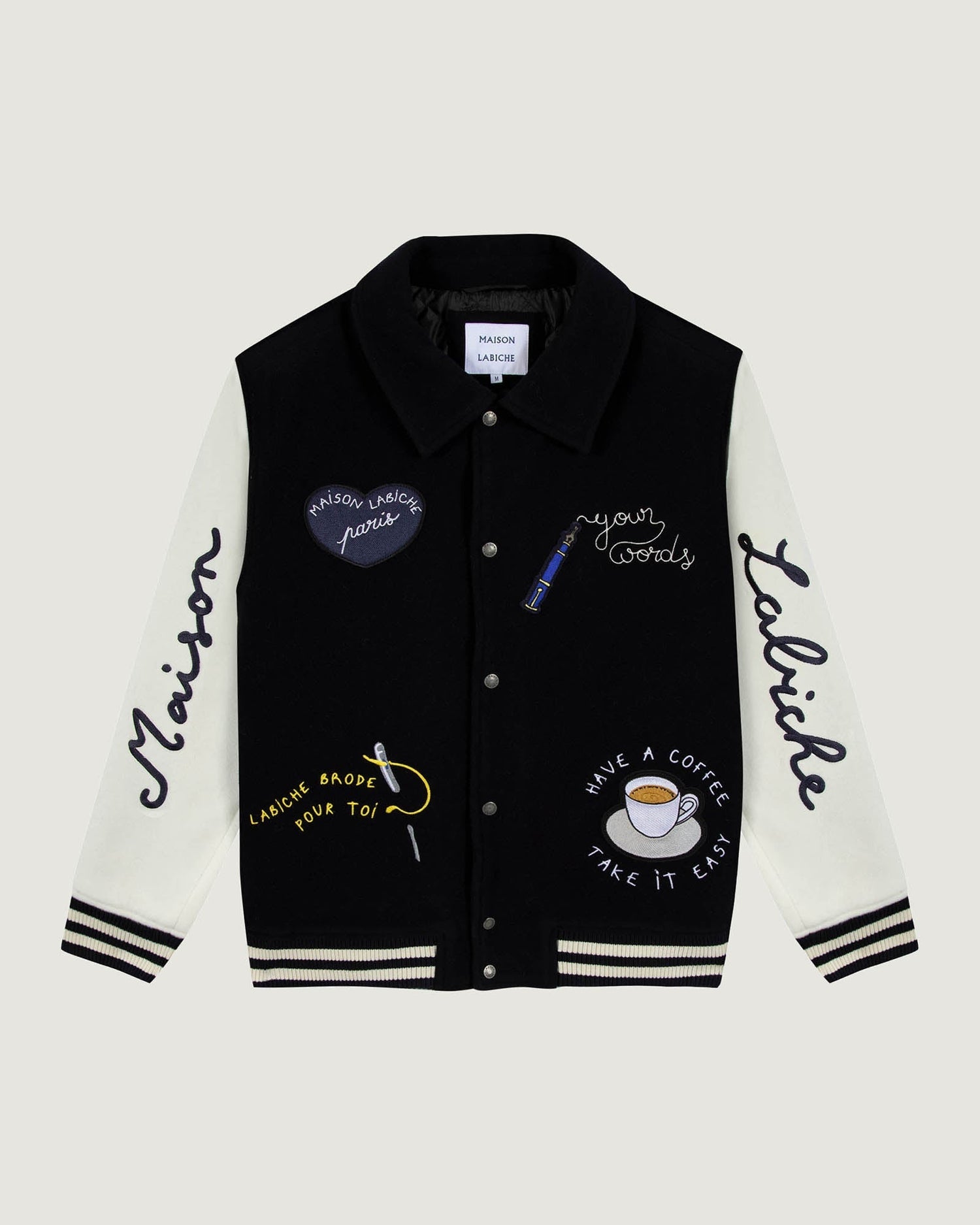 Maison Labiche "Paris" nicot wool unisex teddy Maison Labiche