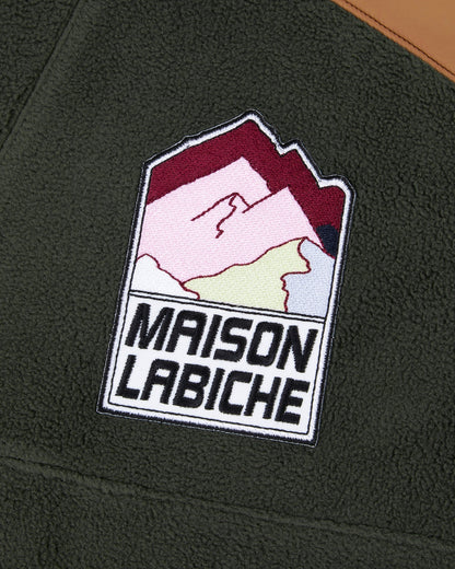 Maison Labiche "Patch Mountain" kossuth sweater - SCARABEE CB Maison Labiche