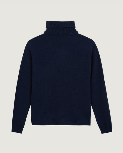 Maison Labiche "The Earth Is Yours" fautrier cashmere sweater - ULTRAMARINE Maison Labiche