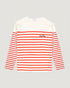 Maison Labiche "Very Busy" montpar sailor shirt IVORY POPPY Maison Labiche