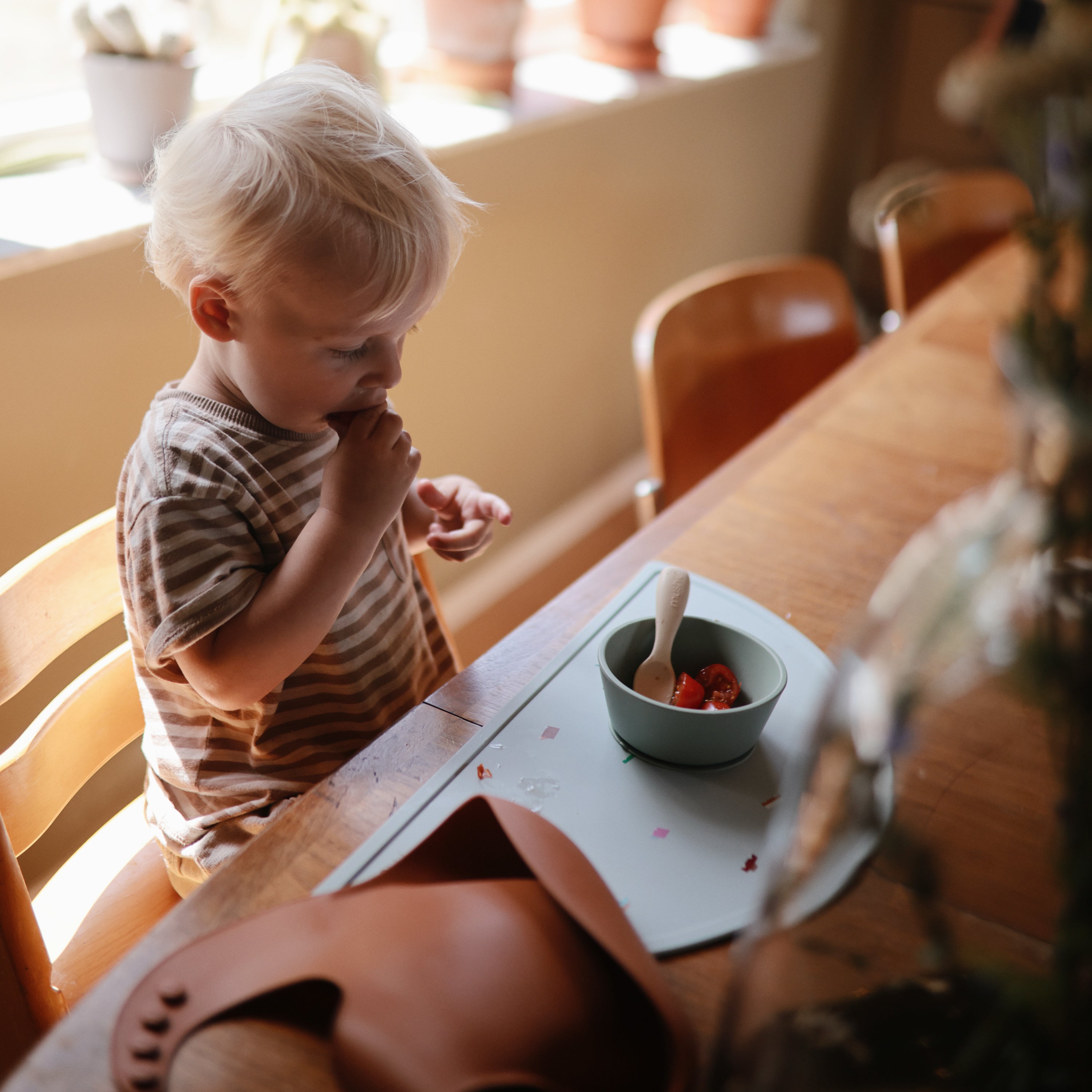 Silicone Baby Bib mushie