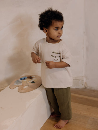 Organic Zoo Make. Meditate. Boxy T-shirt Organic Zoo
