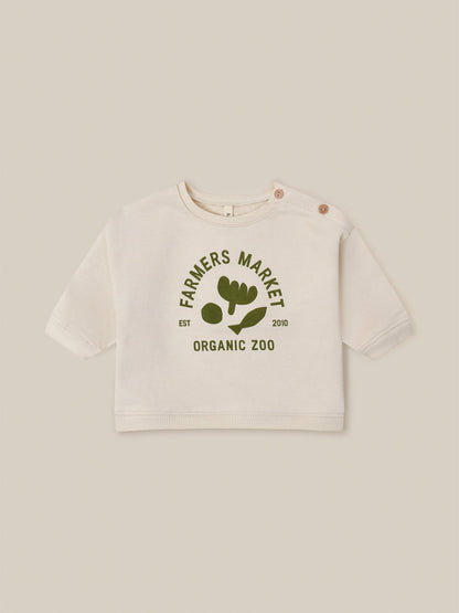 Organic Zoo Organic Zoo Market Logo Sweatshirt Organic Zoo