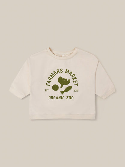 Organic Zoo Organic Zoo Market Logo Sweatshirt Organic Zoo