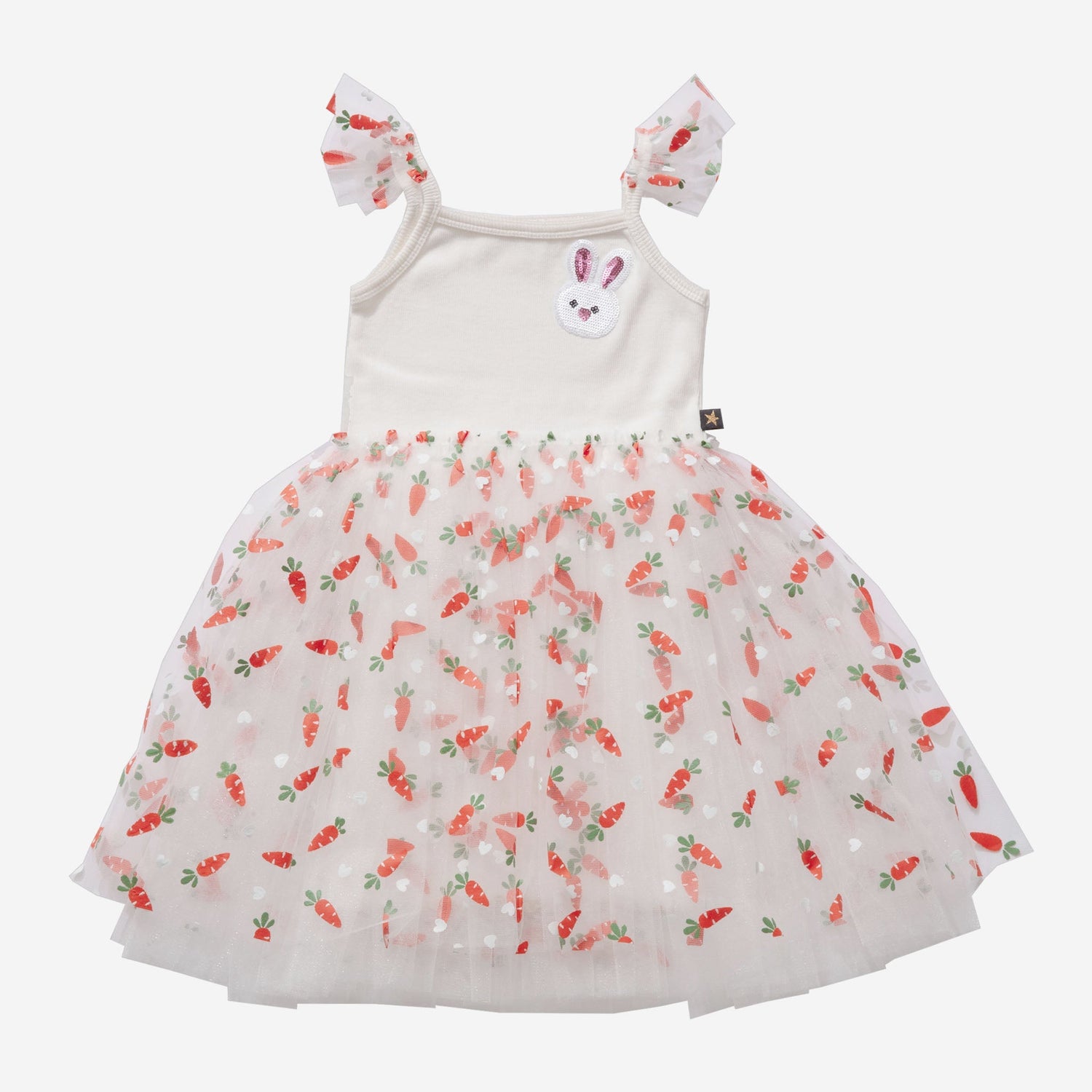 Petite Hailey May Frill Tutu Dress - Carrot Petite Hailey