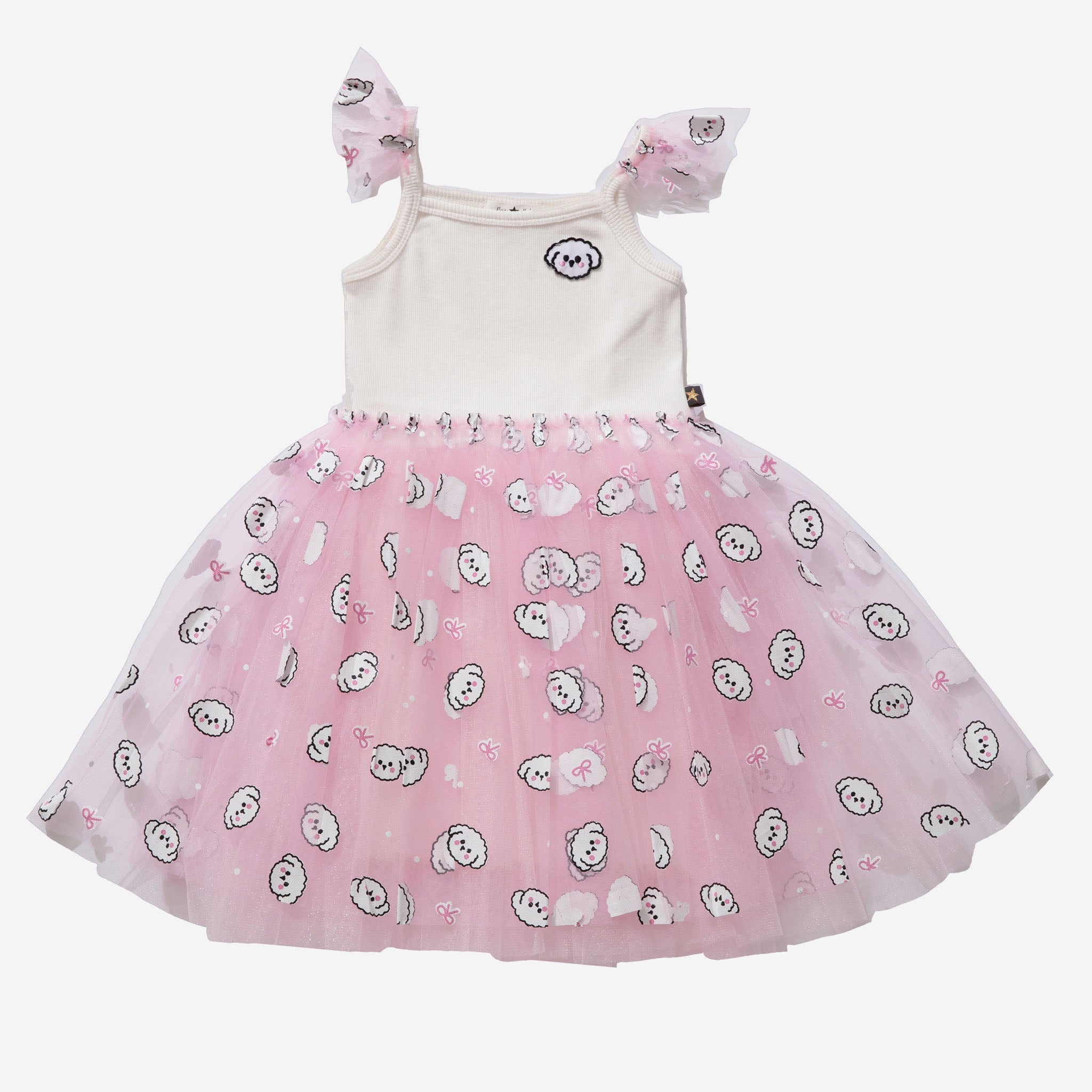Petite Hailey May Frill Tutu Dress - Carrot Petite Hailey