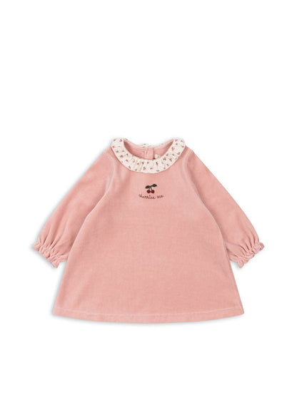Konges Sløjd MIFFA FRILL DRESS GOTS - MELLOW ROSE Konges Sløjd
