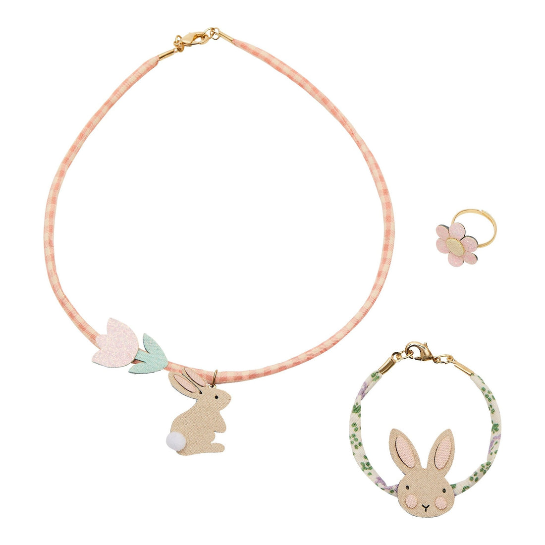 Mimi &amp; Lula Bunny jewellery set Mimi &amp; Lula