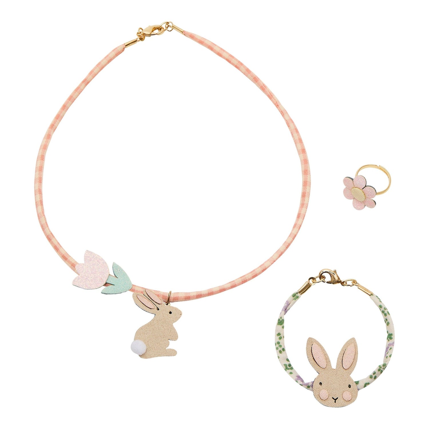 Mimi &amp; Lula Bunny jewellery set Mimi &amp; Lula