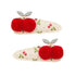 Mimi & Lula Pom pom cherries clic clacs Mimi & Lula