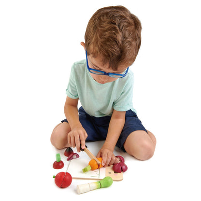 Mini Chef Chopping Board Tender Leaf Toys