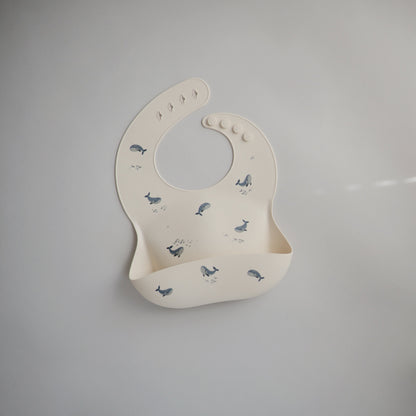 Silicone Baby Bib mushie