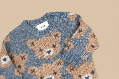 Huxbaby NIGHT HUXBEAR KNIT JUMPER Huxbaby