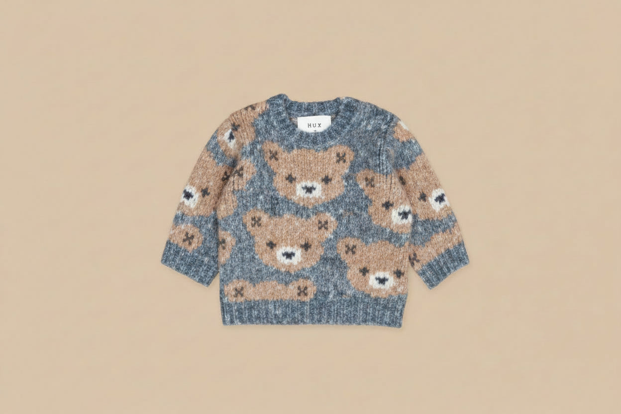 Huxbaby NIGHT HUXBEAR KNIT JUMPER Huxbaby