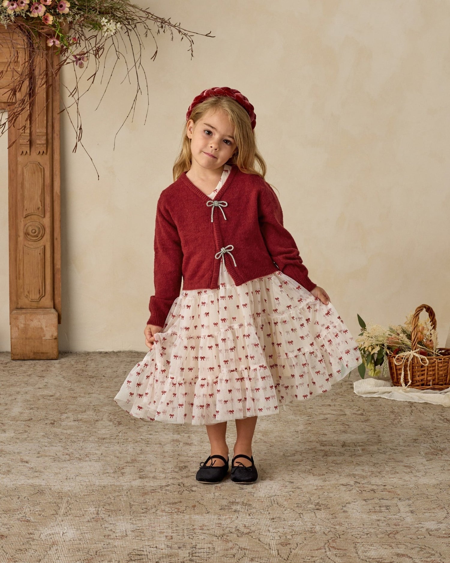 Noralee Bow Cardigan | Ruby Noralee