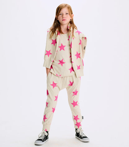 Nununu light star baggy pants - Pink NUNUNU