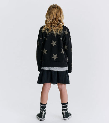 Nununu star sweatshirt - Black NUNUNU