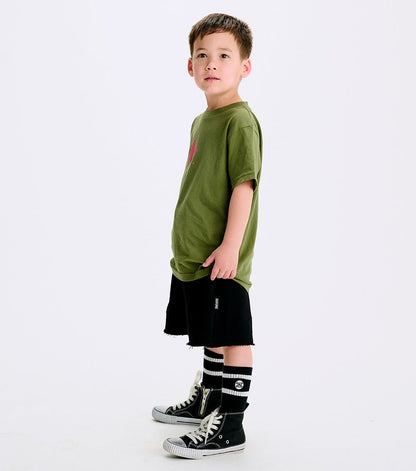 Nununu unbalanced shorts - Black NUNUNU