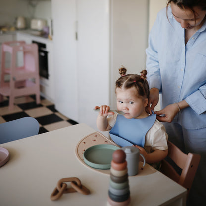 Silicone Baby Bib mushie