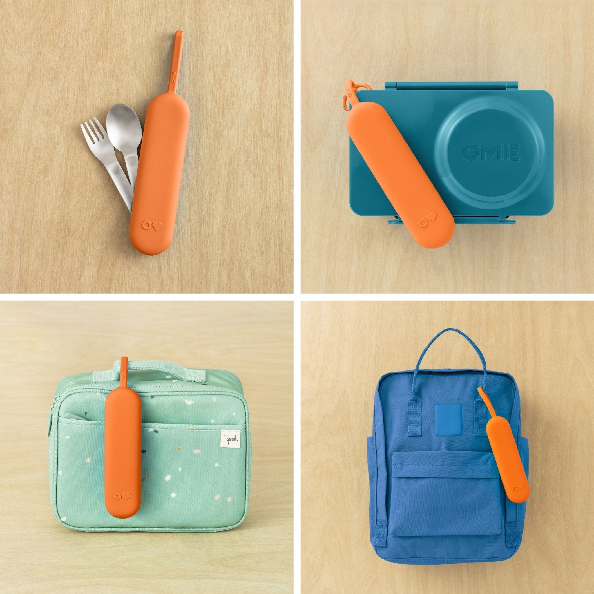 OmieBox UP Pod &amp; Utensil Set OmieLife