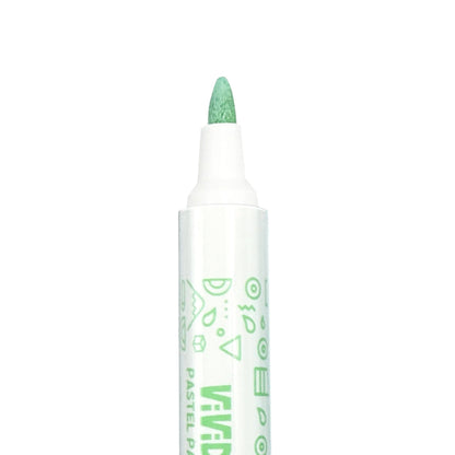 OOLY - Vivid Pop! Water - Based Paint Markers: Pastel (Set of 8) OOLY